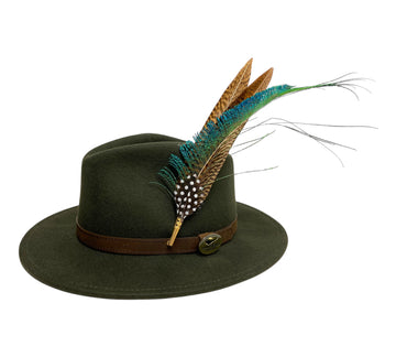 Feather Pin-HAT IS NOT INCLUDED