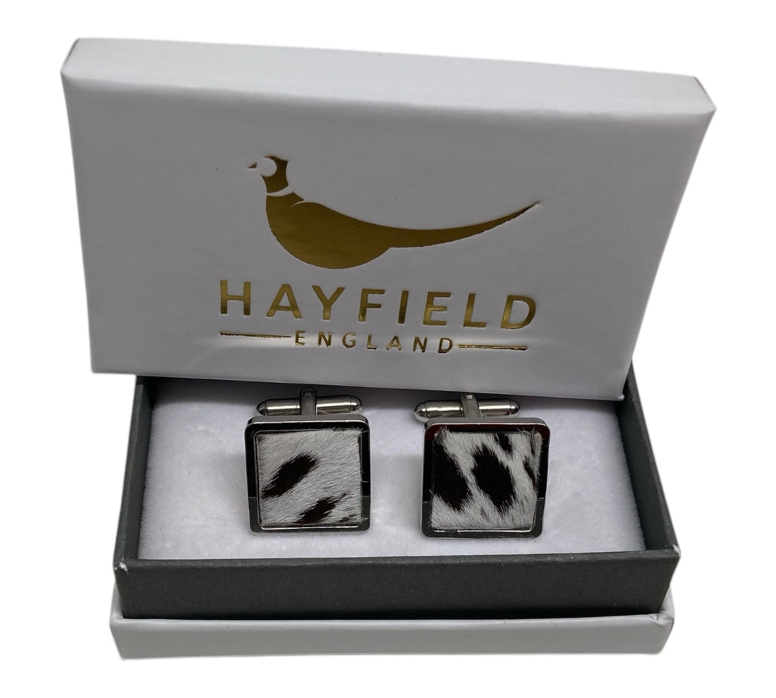 Hair-on-Hide Cufflinks